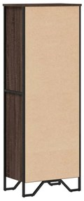 Estante 50x31x137,5 cm derivados de madeira carvalho castanho