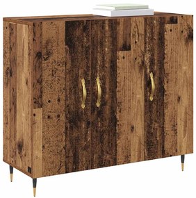 Buffet Castanho 90 x 34 x 80 cm Madeira processada