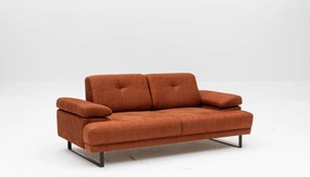 Sofá-Cama de 2 Lugares Mustang – Laranja – 199x99x83 cm