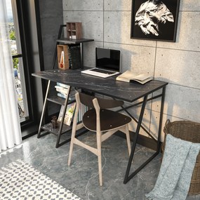 Secretária de Estudo Admira – Preto – 120x60x120 cm