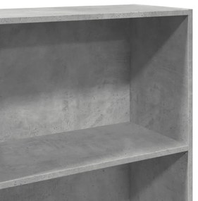 Estante 60x30x189 cm derivados de madeira cinzento cimento