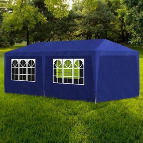 90337 vidaXL Tenda para festas 3x6 m azul