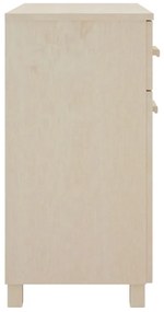 Aparador HAMAR 79x40x80 cm pinho maciço castanho-mel
