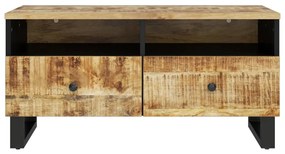 Mesa de centro madeira de mangueira maciça/derivados de madeira