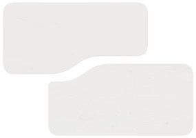 Mesa de centro 2 pcs Branco 100 x 69 x 35.5 cm