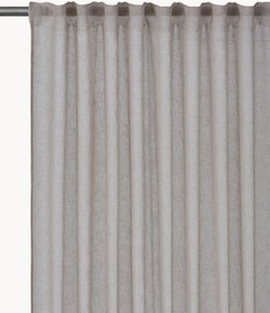 Cortinas opacas multi-banda Diana, conjunto de 2, L 140 cm