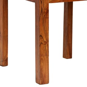 Cadeiras de jantar 4 pcs madeira maciça moderno