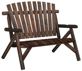 5 pcs conjunto lounge de jardim madeira de abeto maciça