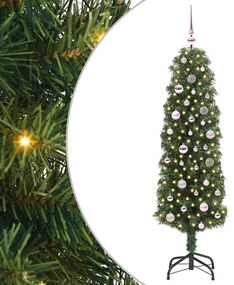vidaXL Árvore de Natal Artificial Verde 150 cm PVC e Aço e Plástico