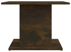 Mesa de centro 55,5x55,5x40cm derivados madeira carvalho fumado