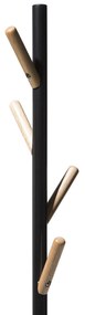 Bengaleiro em metal preto 170 cm ALBIN Beliani