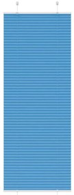 Azul Plissada Cega 70x200 cm Largura Tecido 69,4 cm Poliéster