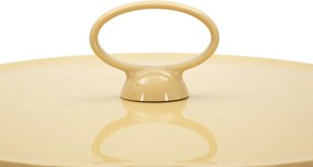 MESA DE APOIO IRIS Ø 44X43 CM CREME