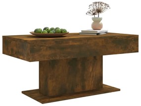 Mesa de centro 96x50x45 cm derivados de madeira carvalho fumado