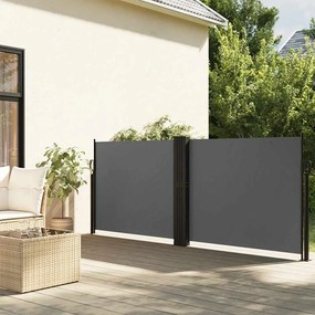 Toldo lateral retrátil 100x600 cm antracite