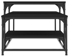 Mesa de centro 102x60x45 cm derivados de madeira preto