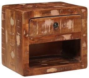 vidaXL Armário de Cama Montado na Parede Multicolor 40 x 30 x 36 cm