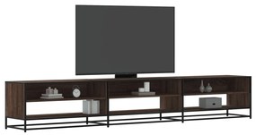 vidaXL Móvel de TV 270x40x46 cm derivados de madeira carvalho castanho