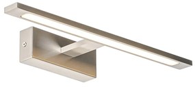 Aplique de parede em aço 41,5 cm com LED IP44 - Jerre Design