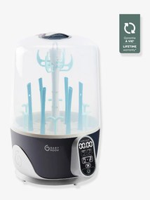 Esterilizador e seca-biberões elétrico, BABYMOOV Turbo Pure azul medio liso