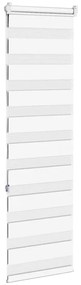 Cortina de zebra 40x150 cm largura do tecido 35,9 cm poliéster