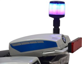 Mota elétrica para Crianças 12V BMW Policia Rodas de EVA