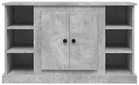 Aparador 100x35,5x60 cm derivados de madeira cinzento cimento