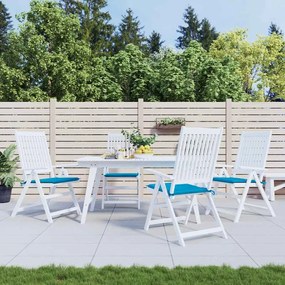 Almofadões p/ cadeiras jardim 4pcs 40x40x3 cm oxford azul