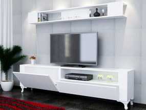 Unidade de TV Kar – Branco – 180 cm x 50 cm x 29,5 cm