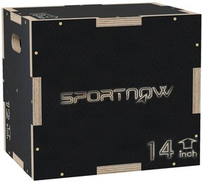 SPORTNOW Caixa Pliométrica com 3 Alturas Diferentes Caixa de Saltos pa
