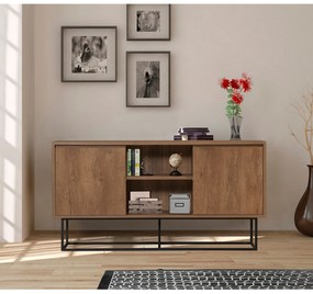 Console Zela – Walnut Black – 140x72x36 cm