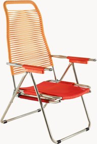 Cadeira lounge artesanal dobrável para jardim Spaghetti