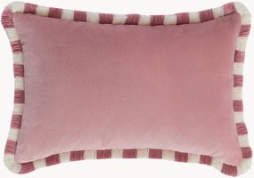 Almofada decorativa em veludo artesanal Happy