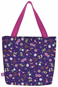 Bolsa Gorjuss Up and away Lancheira Roxo (24 x 29 x 10 cm)