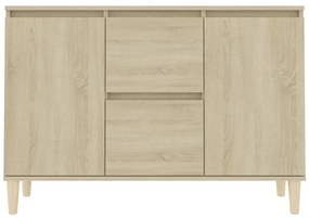 Aparador 101x35x70 cm derivados de madeira cor carvalho sonoma