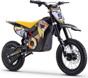 Motocross elétrica para crianças Motors Gazelle 1000 W Amarela