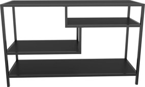 Móvel TV Robbins – Antracite/Preto – 120x39x75 cm