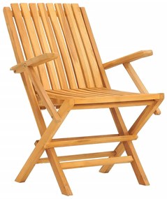 5 pcs conjunto de jantar p/ jardim madeira de teca maciça