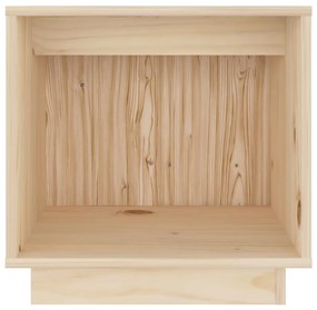 Mesas de cabeceira 2 pcs 40x30x40 cm madeira de pinho maciça