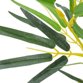 Árvore de bambu artificial 552 folhas 120 cm verde