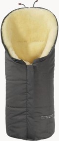 Saco-cama para carrinho e cadeira de bebé em pele de cordeiro Eskimo