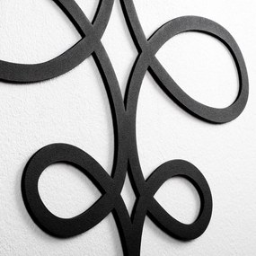 Aplique de Parede Asaf – Preto – 15 x 28 cm