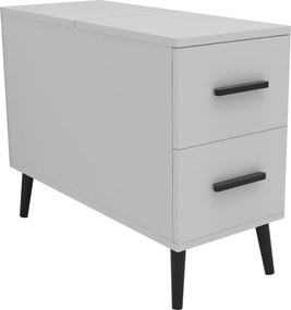 Mesa de Apoio Island – Branco – 30x80x80 cm