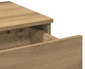 Mesa de Maquiagem com Espelho e LEDs Carvalho Artesanal Madeira Ingene