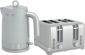 HOMCOM Conjunto de chaleira e torradeira, chaleira de aquecimento rápido 1,7 L 2200W com termostato | Aosom Portugal