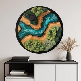 Autocolante de parede musgo - Rio Epoxy