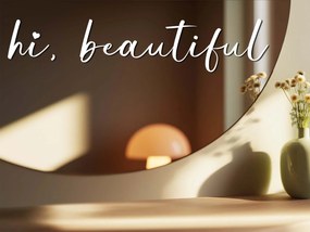 Autocolante para espelho S20 – Hi, beautiful