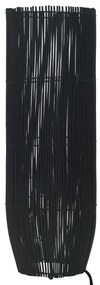 vidaXL Candeeiro de pé 84 cm E27 salgueiro preto