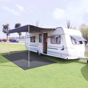 vidaXL Tapete de campismo para tenda 250x450 cm antracite