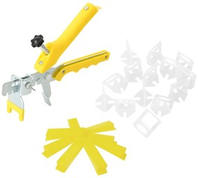 Sistema nivelação de ladrilhos 500 cunhas 2500 niveladores 2 mm